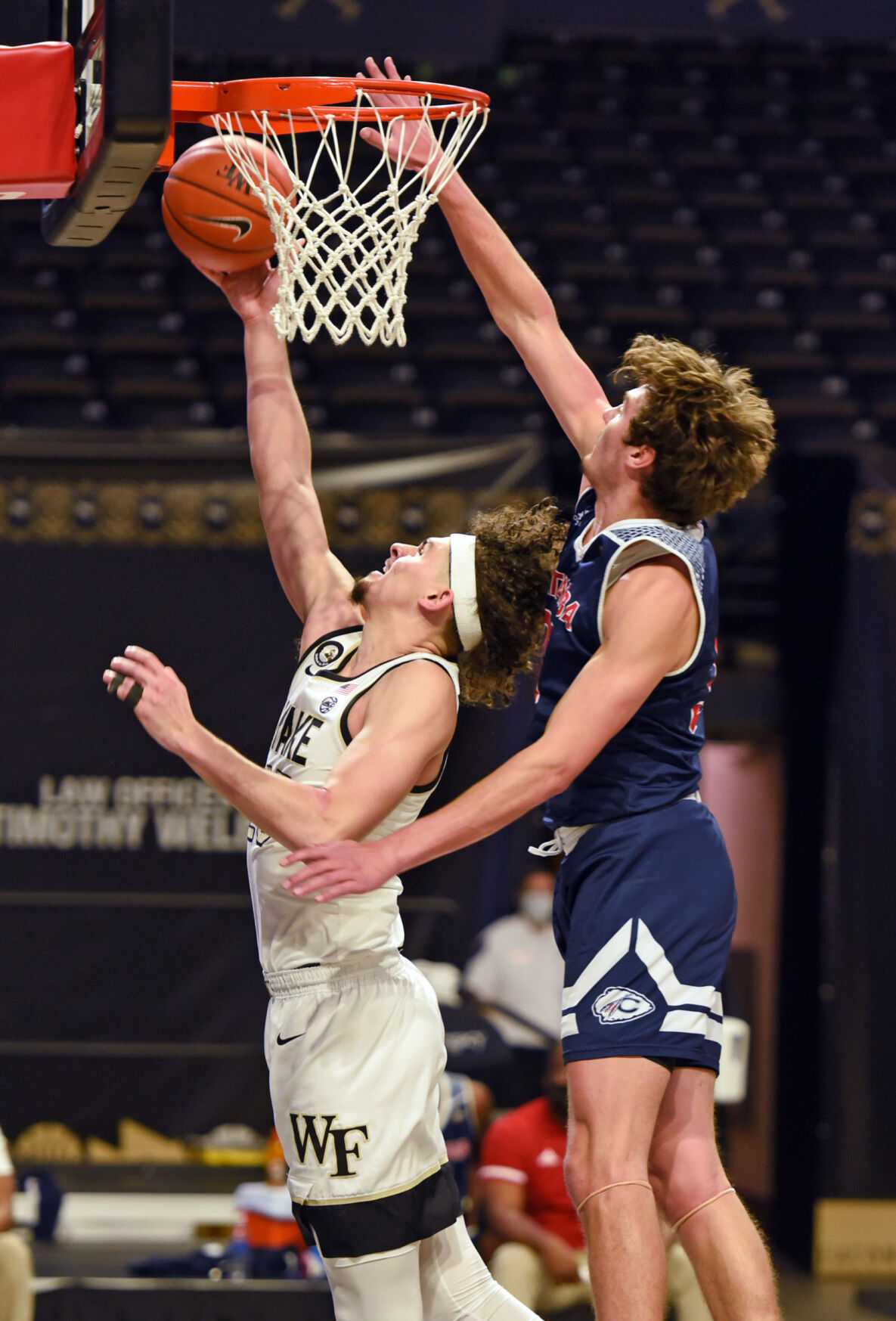 Catawba Wake Forest basketball